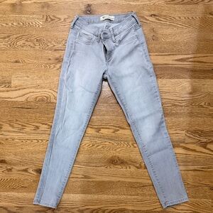 Gap Easy Leggings Women's Light Gray Jeans - Size  25P